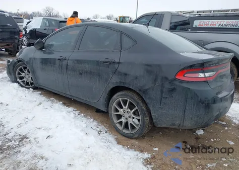 2015 Dodge Dart Sxt from USA, damaged, VIN 1C3CDFBB4FD205135